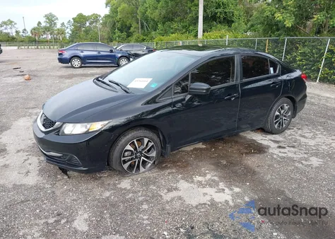 2015 Honda Civic Ex from USA, damaged, VIN 19XFB2F85FE073801